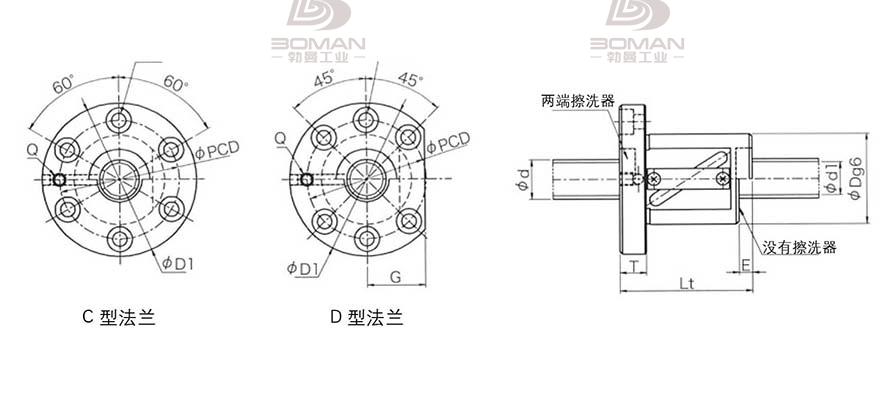 KURODA GR4512FS-DALR 日本黑田丝杆怎么装珠子