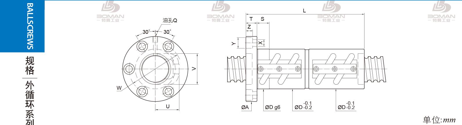 PMI FDVC-2806-2.5 PMI转造级滚珠丝杠型号说明
